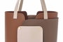 Lucky Bees Bolso Tote en Tan y Mink